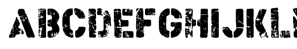 Checkpoint Charlie font preview